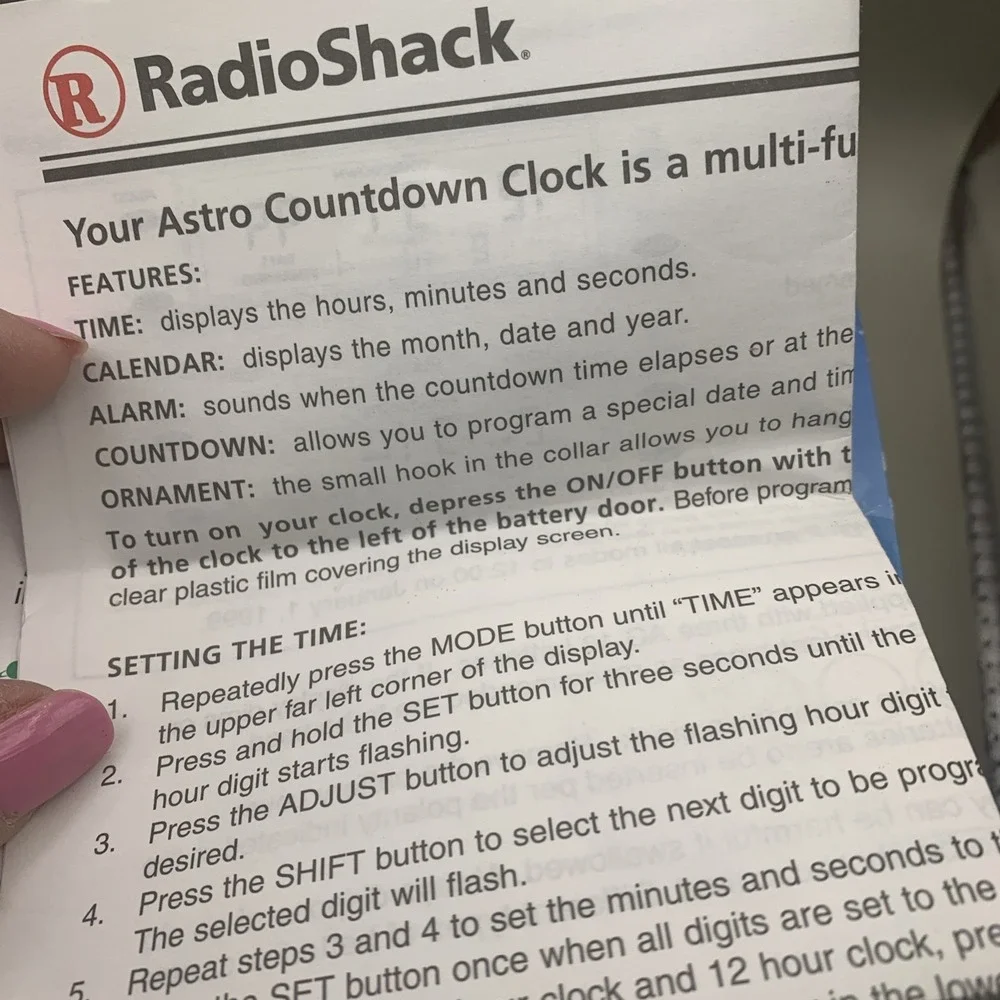 The Jetson's Astro Radioshack Countdown Clock‎ Ornament Vintage 1999